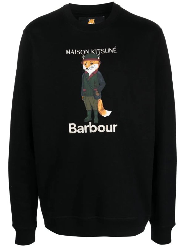 x Maison Kitsune 联名小狐狸卫衣