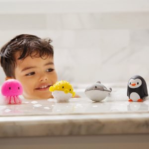 Munchkin 宝宝洗澡小玩具 动物系列 洗澡也要乐趣无穷