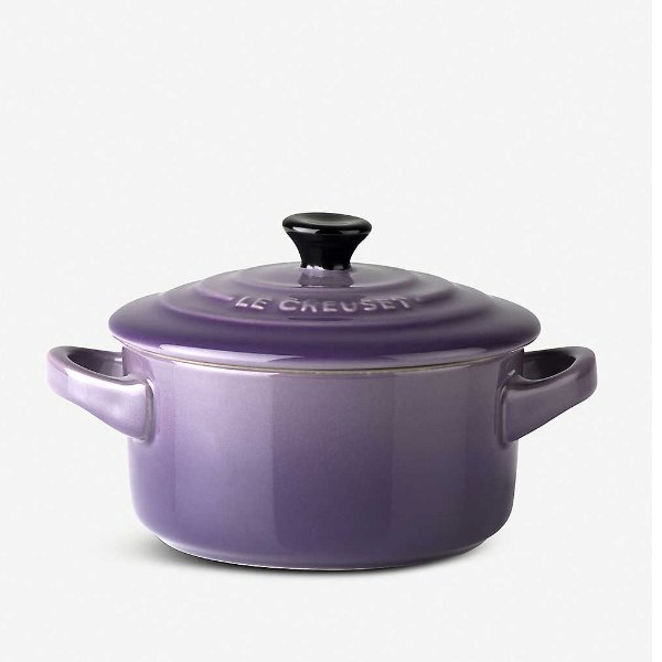 小号紫色铸铁锅