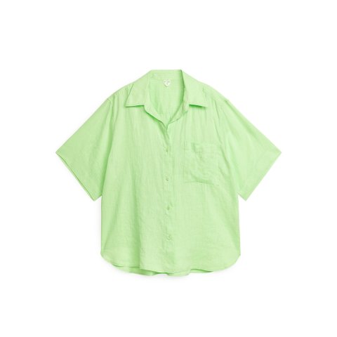 薄荷绿衬衫