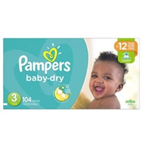 Pampers Baby-Dry 3号纸尿裤  104片
