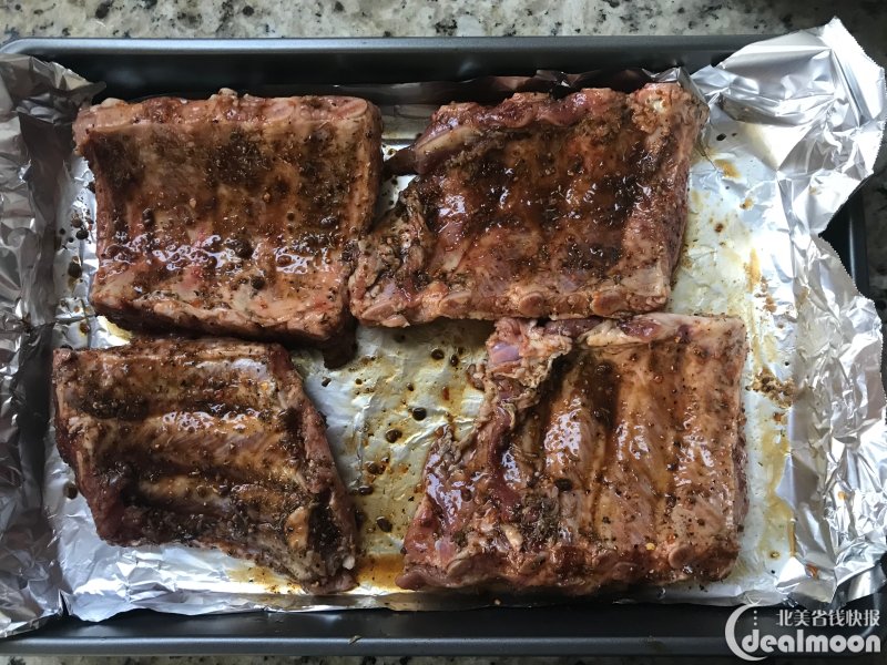 自制bbq ribs烤排骨让你的胃大满足