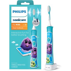 Philips 儿童电动牙刷 趣味App 互动洁牙保护口腔健康