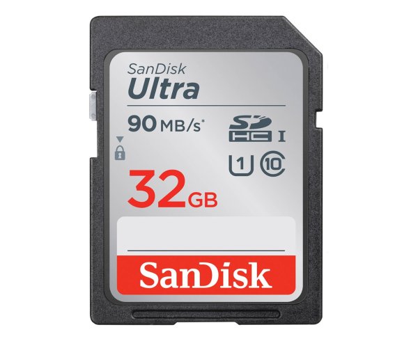 Ultra U1 Class 10 UHS-I SDHC Card 90MB/s 32GB