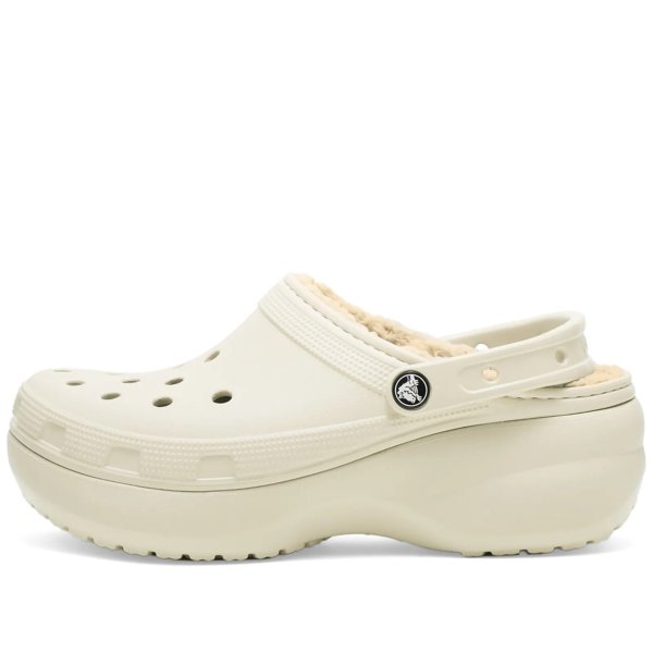 Crocs Classic 毛绒洞洞鞋