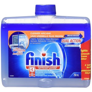 Finish 双效洗碗机清洁液 250ml*2瓶 强力清洁死角堆积溶脂