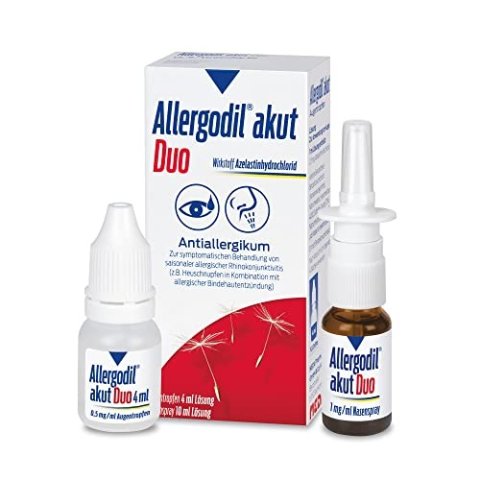 Allergodil 鼻炎眼药水抗过敏组合