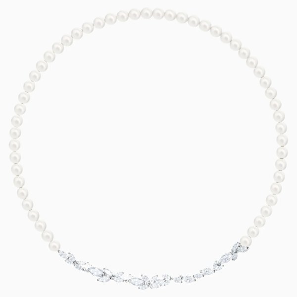 Louison 珍珠水晶项链