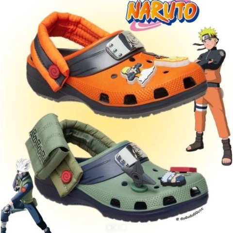 洞门燃起来！Crocs X火影忍者联名款再度回归！经典洞洞鞋$89.99开抢！