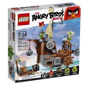 史低价！LEGO 愤怒的小鸟系列 75825 猪猪海盗船