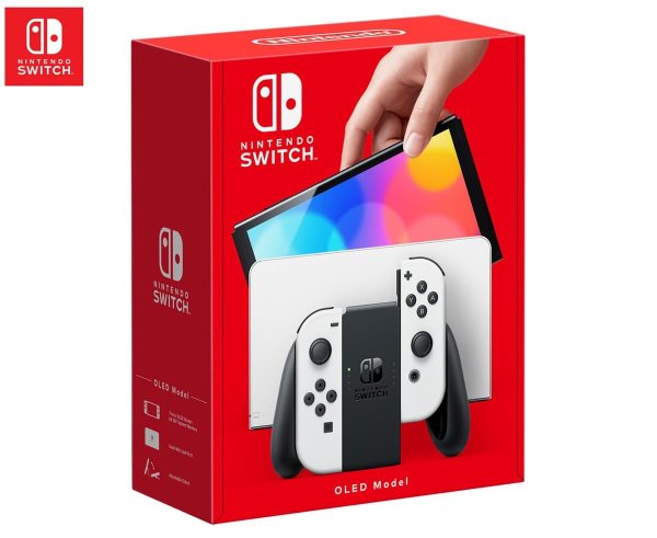 Switch OLED Model Console - White