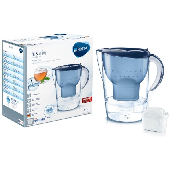 Maxtra+ Marella XL Cool Water Filter Jug - Blue