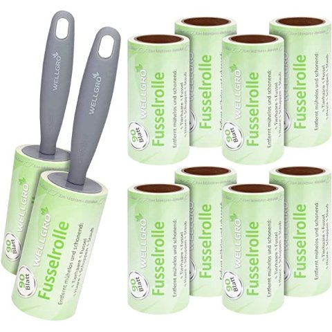 10个替换装粘毛滚筒