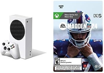 Xbox Series S + 麦登橄榄球 NFL 24 