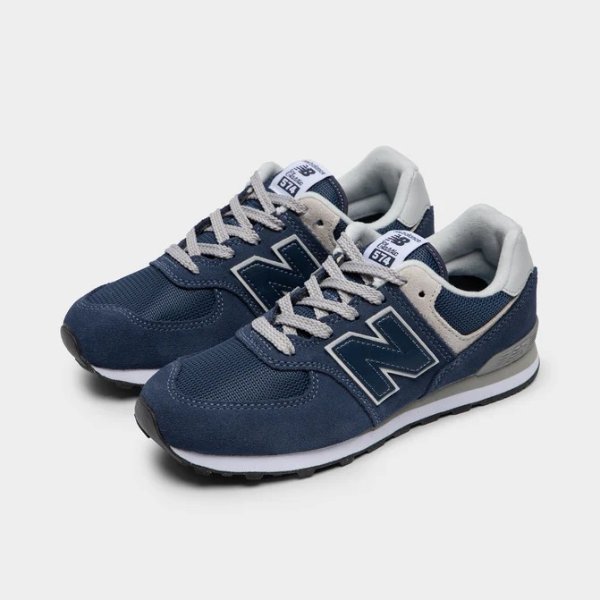 New Balance 574 藏青色大童鞋