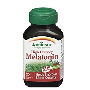 Jamieson Melatonin健美生速溶褪黑素5mg, 100粒