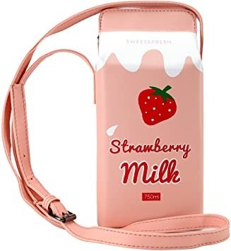 草莓牛奶包