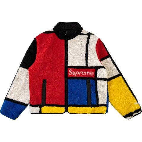 reversible color-blocked fleece jacket 拼色毛绒外套967.00 超值好货