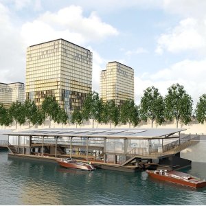 巴黎新地标来啦！艺术中心、书店和酒吧 还能坐小船游塞纳河