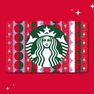 超后一天：Starbucks星巴克 黑五·网一 限时活动不能少！买卡返卡啦~