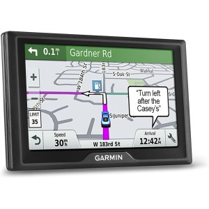 Garmin Drive 5英寸车载GPS导航仪 加美地图终身更新