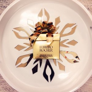 Ferrero Rocher 费列罗 巧克力 T18金色礼盒 225g 18颗