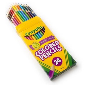 白菜价：Crayola 彩色铅笔24支装 儿童涂鸦 辅助孩子艺术创作