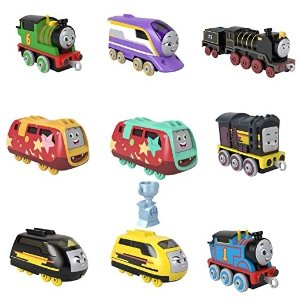 Thomas & Friends 玩具火车9件套 可以赛跑