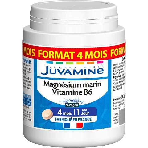 海洋镁 300mg + Vitamine B6 -120片