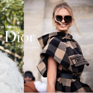 续写蒙田大道30号的经典:Dior全新30 Montaigne太阳眼镜型格登场
