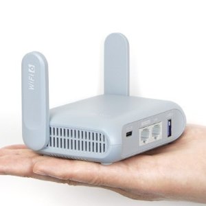 Beryl GL.iNet GL-MT3000 便携式 Wi-Fi 6 无线旅行千兆路由器