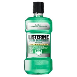 Listerine 李施德林漱口水 有效消滅99.9%牙垢膜及牙齦細菌