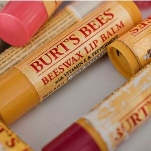 Burt's Bees 美国天然个护品牌 孕婴可用 $8.73收润唇膏3支装