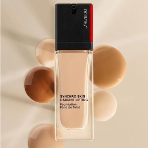 Shiseido 资生堂 新款光泽提拉粉底 打造天生水光肌妆效 通透水嫩