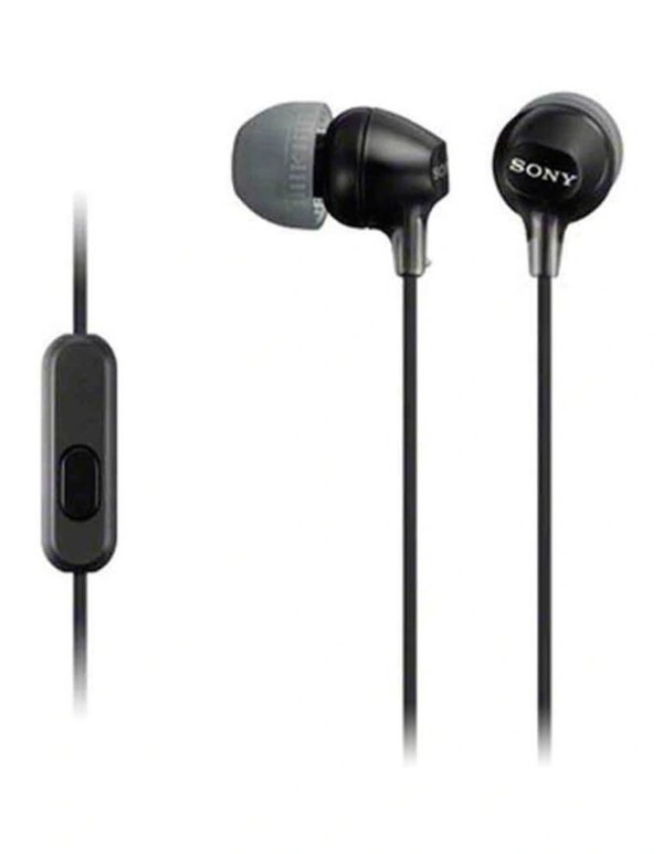Black In Ear Headphones MDREX15AP