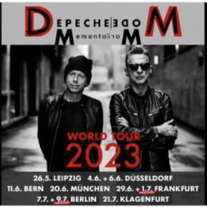 Depeche Mode 欧洲巡回演唱会 经典英伦 摇滚电子迷福利！