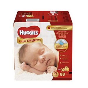 史低！Huggies Little Snugglers纸尿裤（新生儿号）