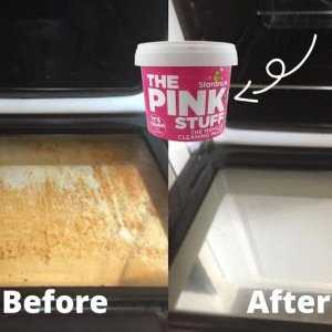 The Pink Stuff 万能清洁膏 厨房炉灶、锅底油污统统小case！