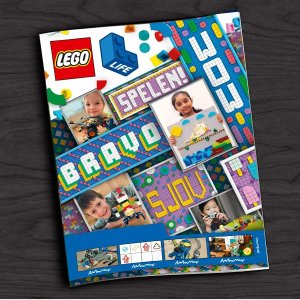 LEGO官网  LIFE 儿童杂志 含搭建方法及小游戏 喜大普奔