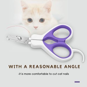 白菜价：AriTan 专业宠物猫指甲剪刀  25°弯曲设计 轻松为家宠美容