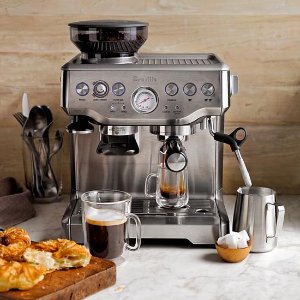 折扣升级：Breville 铂富 BES870BSXL 意式浓缩带磨豆功能一体式咖啡机