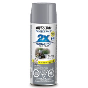 💥史低价💥：Rust-Oleum 2X Ultra Cover Gloss 冬季灰色喷漆 340g