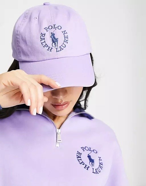 香芋紫logo棒球帽