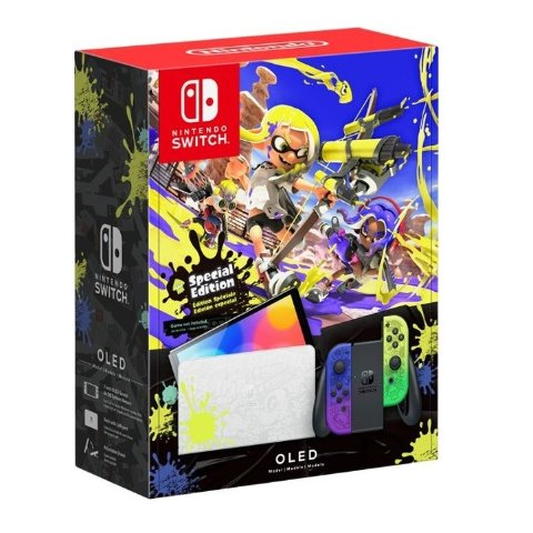 新品上市：Nintendo Switch OLED 《喷射战士3》限定款主机$469.99