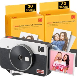 KODAK 柯达 Mini 2 Retro 复古版拍立得相机 便携照片打印机