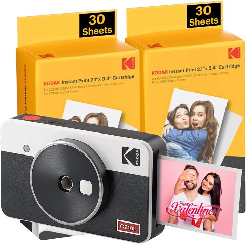 KODAK 柯达Mini 2 Retro 复古版拍立得相机便携照片打印机7.2折起€129带