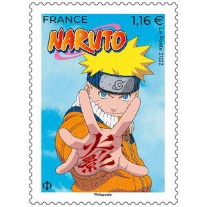 法国邮政发行《火影忍者》邮票 纪念火影开播20周年