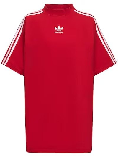 Adidas大廓型棉质T恤