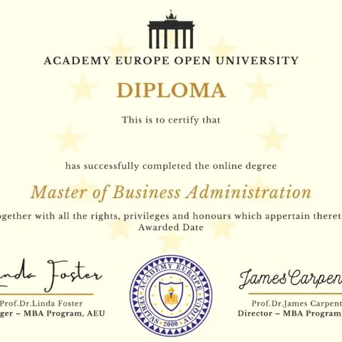 无门槛免费注册 可以海牙认证1小时拿下免费MBA学位！欧洲开放大学线上授课 无需考试和论文