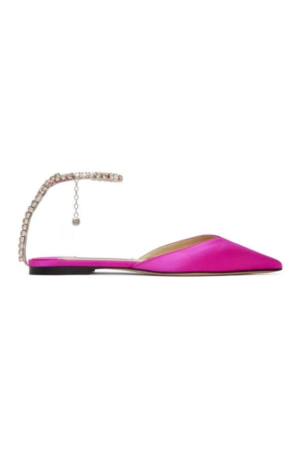 粉色 Saeda Slip-On平底鞋